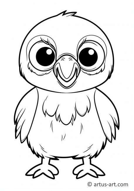 Auk Coloring Page